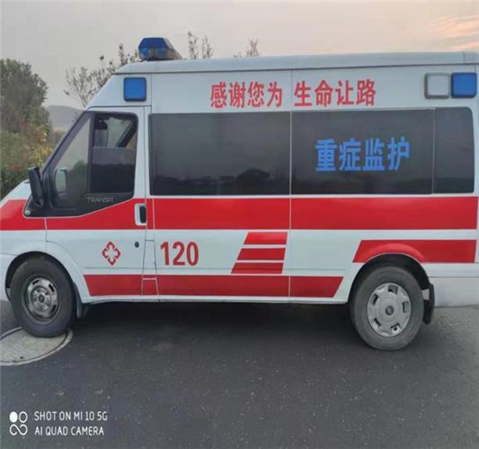 涪陵救护车出租服务案例3